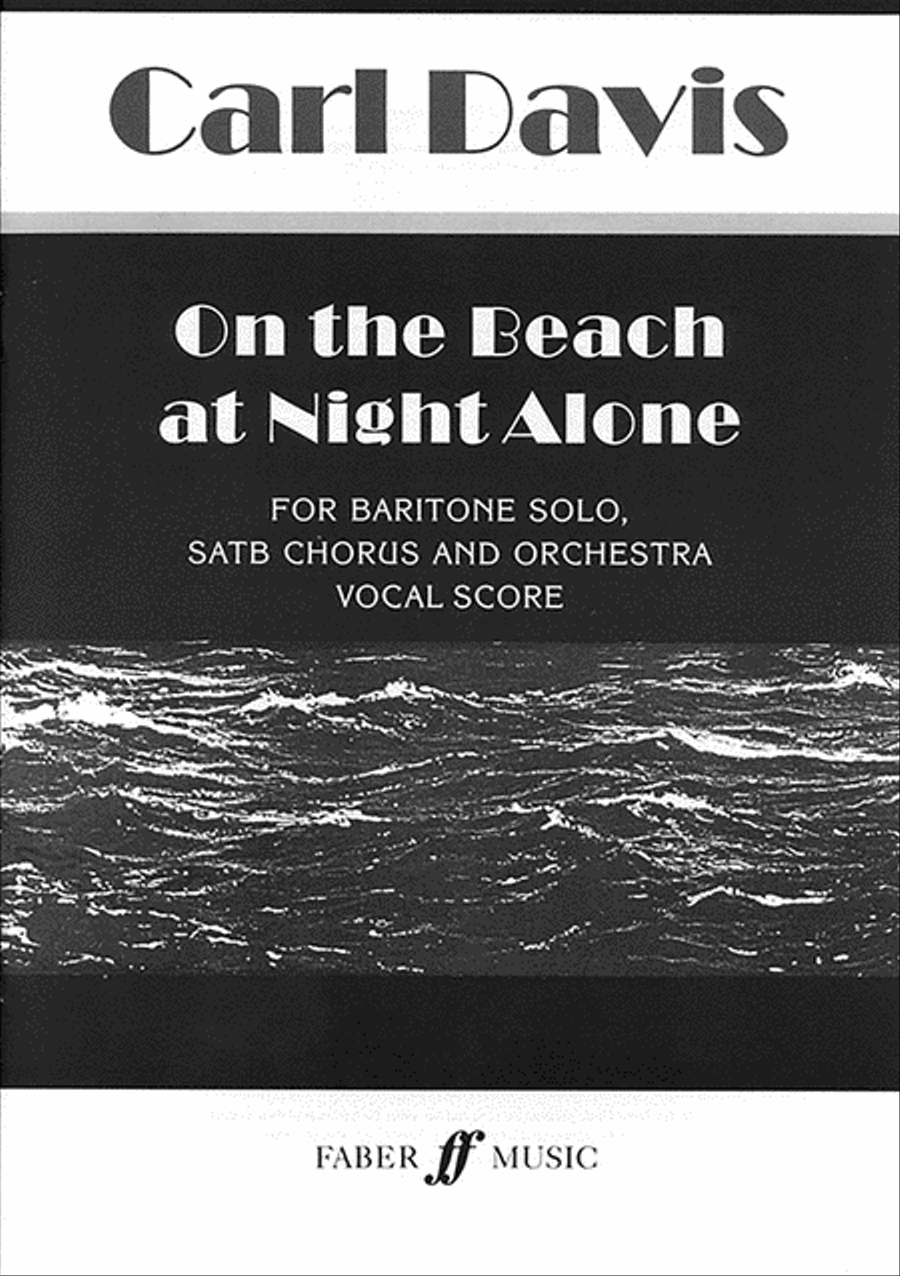 On the Beach at Night Alone Choir scores gallery preview page 1