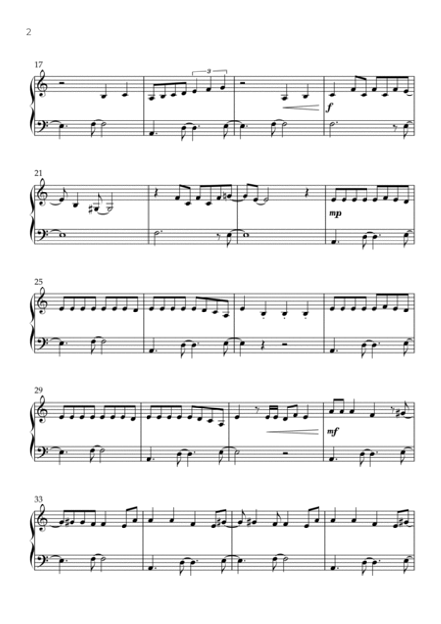 We Don't Talk About Bruno Easy Piano scores gallery preview page 2