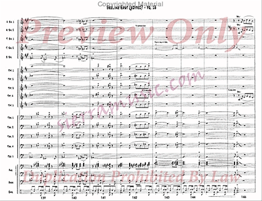 Beeline East Beeline East Jazz Ensemble scores gallery preview page 19