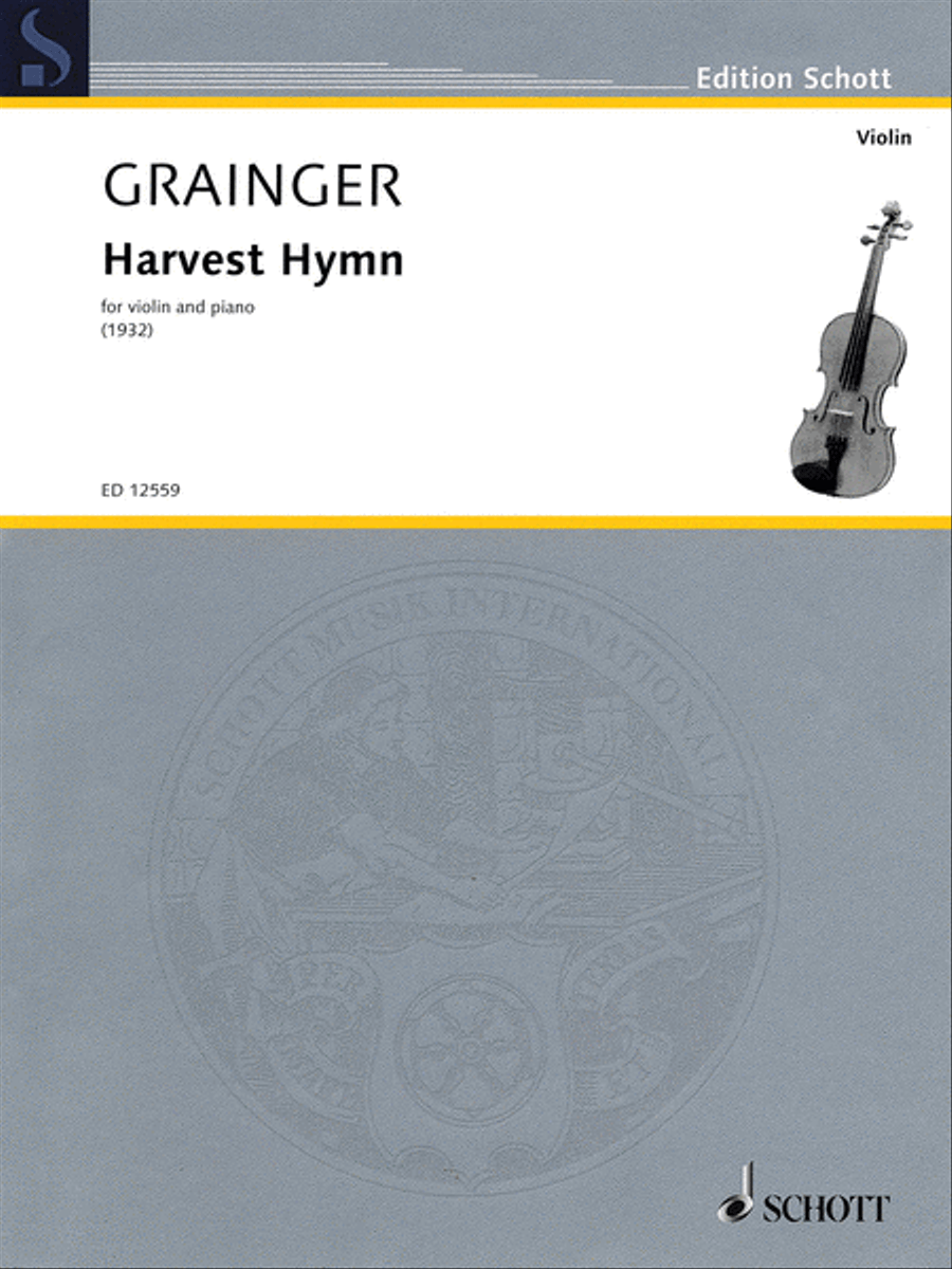Harvest Hymn Violin Solo scores gallery preview page 1