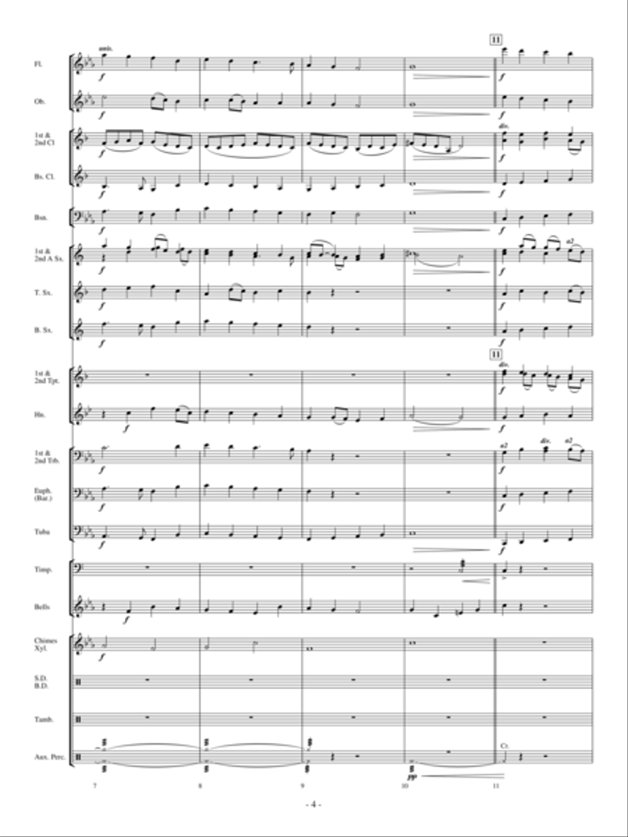 Eureka! Eureka! Concert Band scores gallery preview page 3