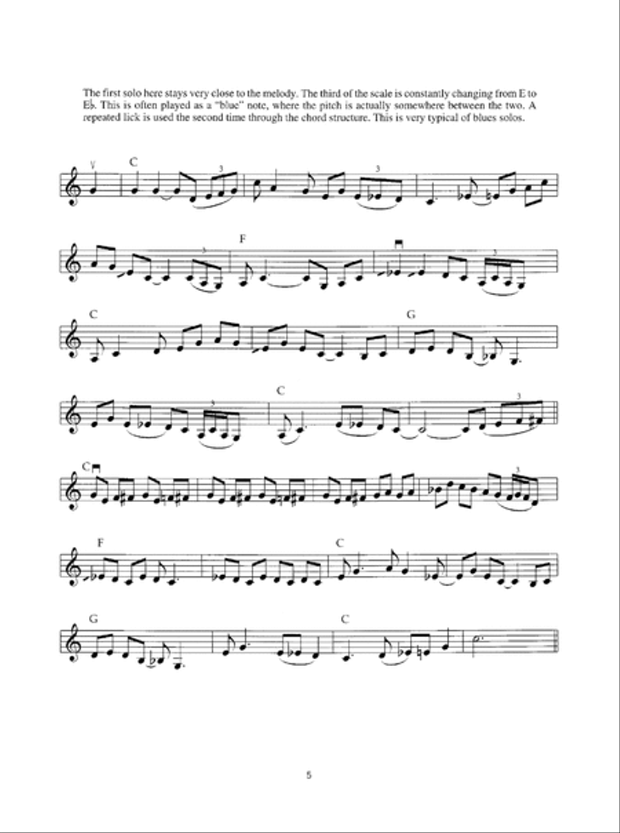 Blues Fiddling Classics Violin scores gallery preview page 6