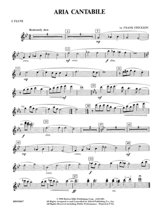 Aria Cantabile: Flute
