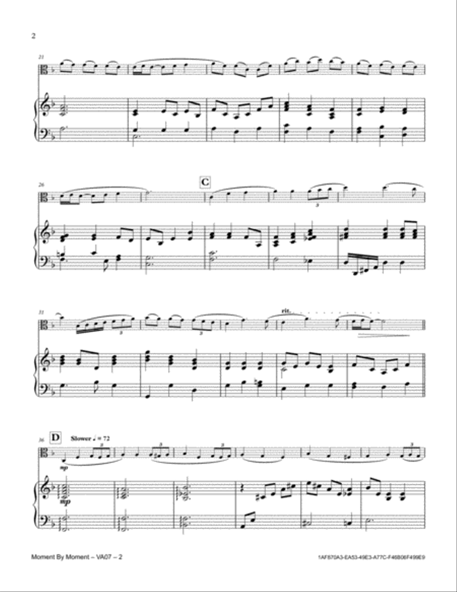 Moment By Moment Moment By Moment Viola scores gallery preview page 2