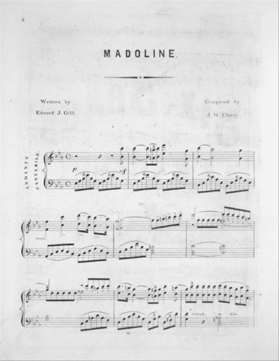 Six Songs. Madoline Voice scores gallery preview page 2