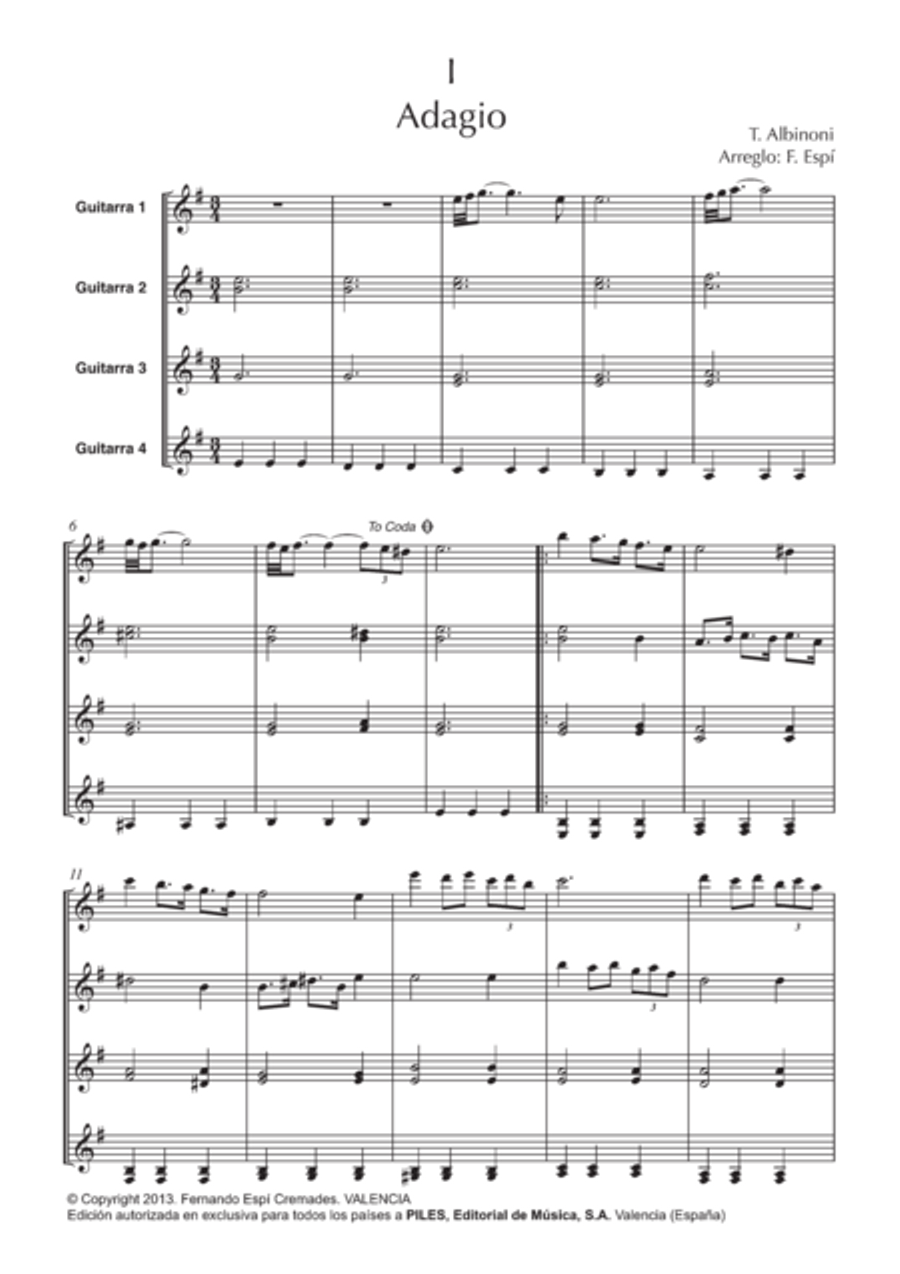 La Guitarra en Grupo Vol. II Guitar Ensemble scores gallery preview page 3