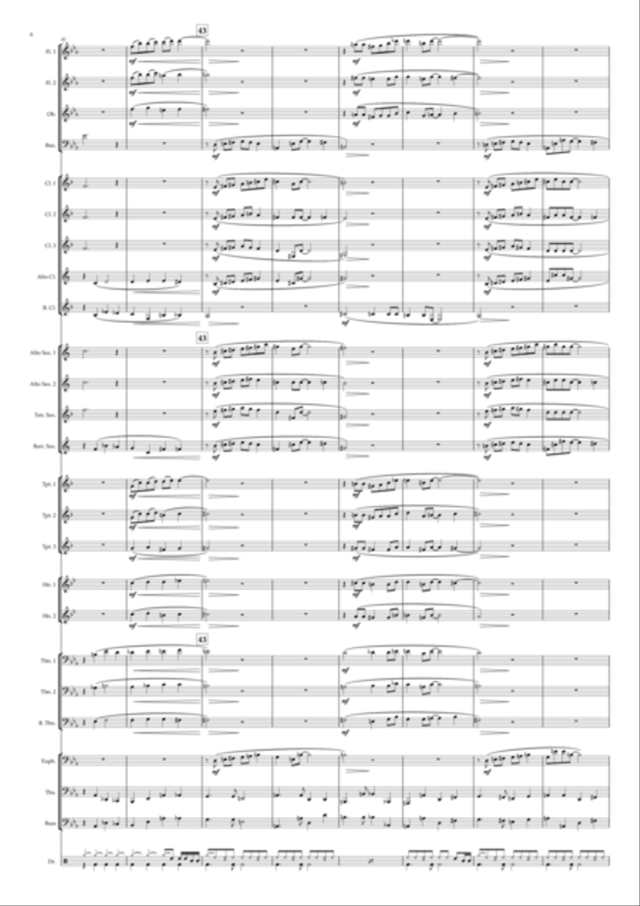 A Nightingale Sang In Berkeley Square Concert Band scores gallery preview page 6