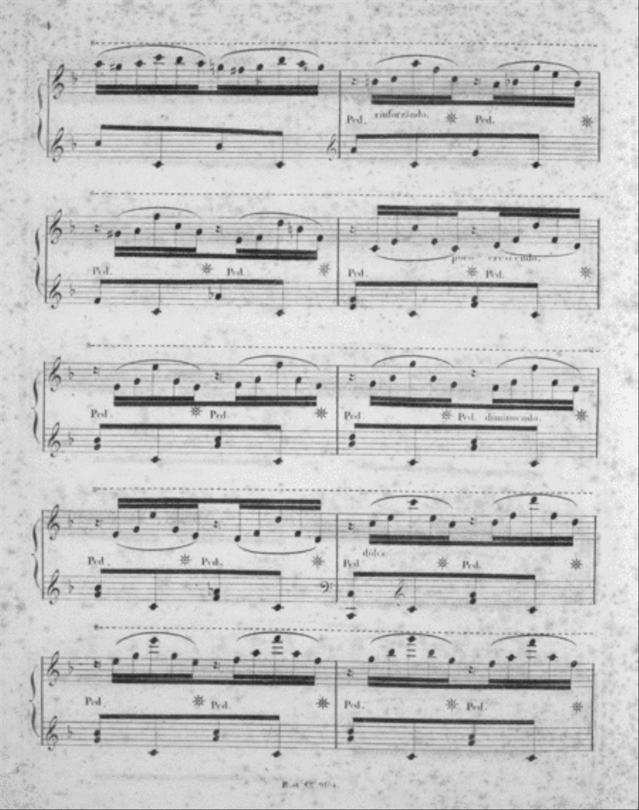 La Locomotive. Etude de Velocite pour Piano Piano Method scores gallery preview page 5
