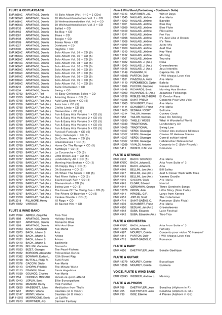 Symphony 40 Flute Solo scores gallery preview page 6