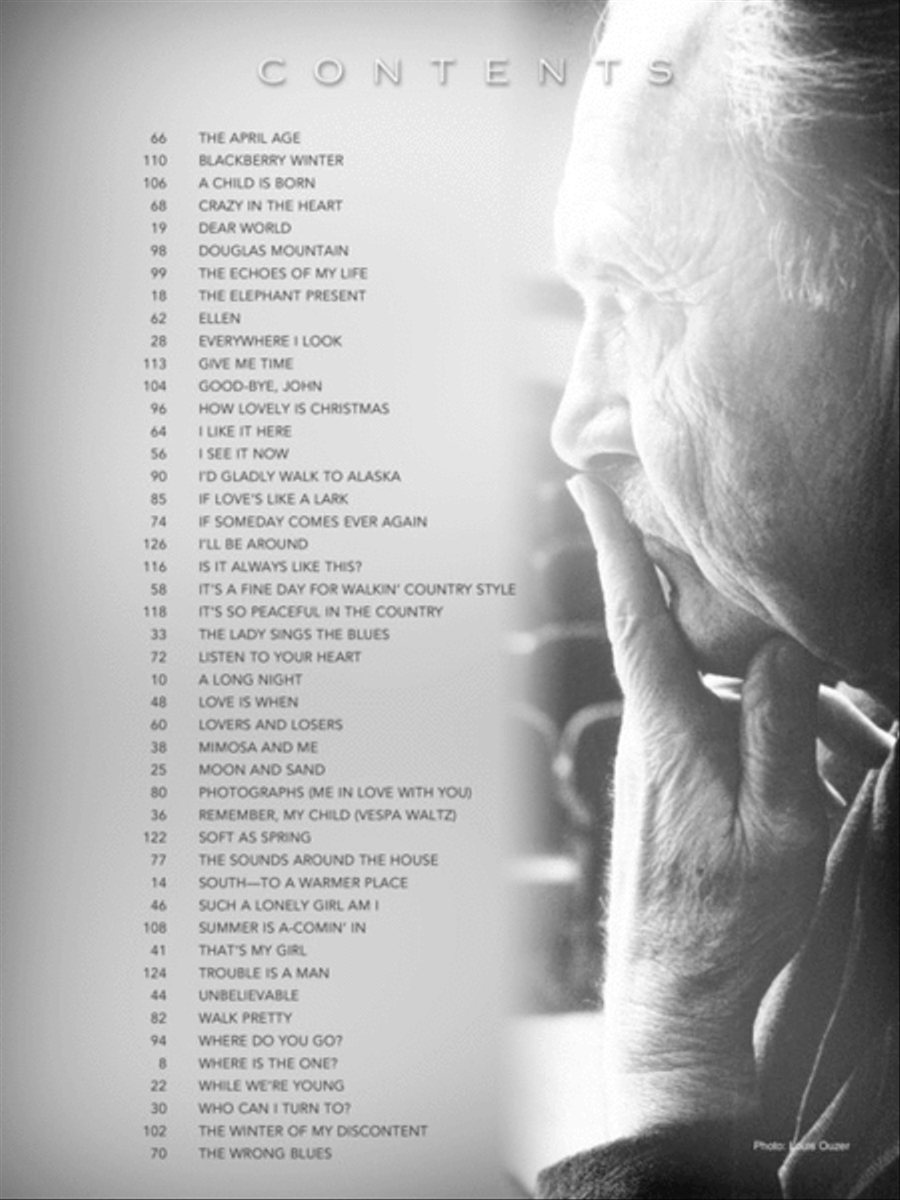The Alec Wilder Song Collection Piano, Vocal, Guitar scores gallery preview page 2