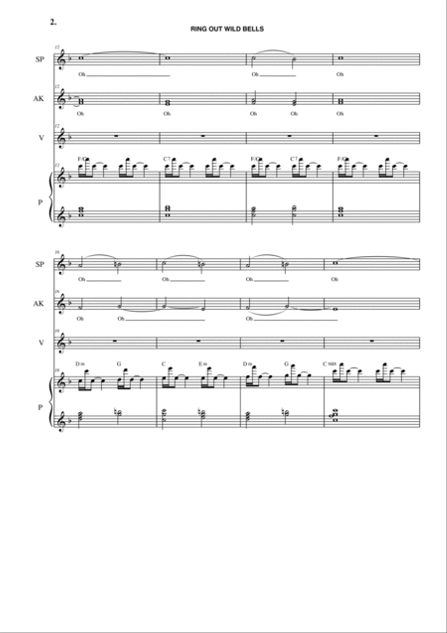 Ring out wild bells