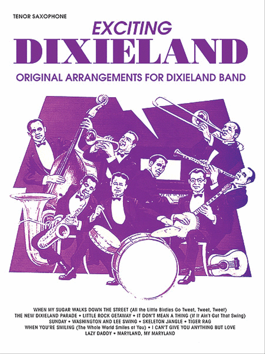 Exciting Dixieland Jazz Ensemble scores gallery preview page 1