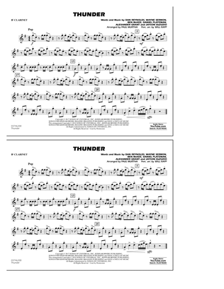 Thunder - Bb Clarinet
