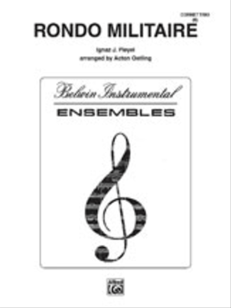 Rondo Militaire Trumpet Trio scores gallery preview page 1