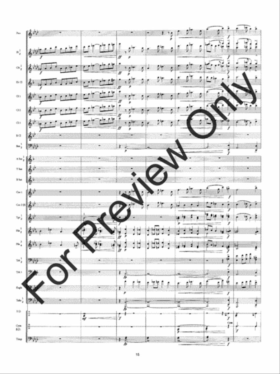 Symphony #3 Slavyanskaya - Full Score