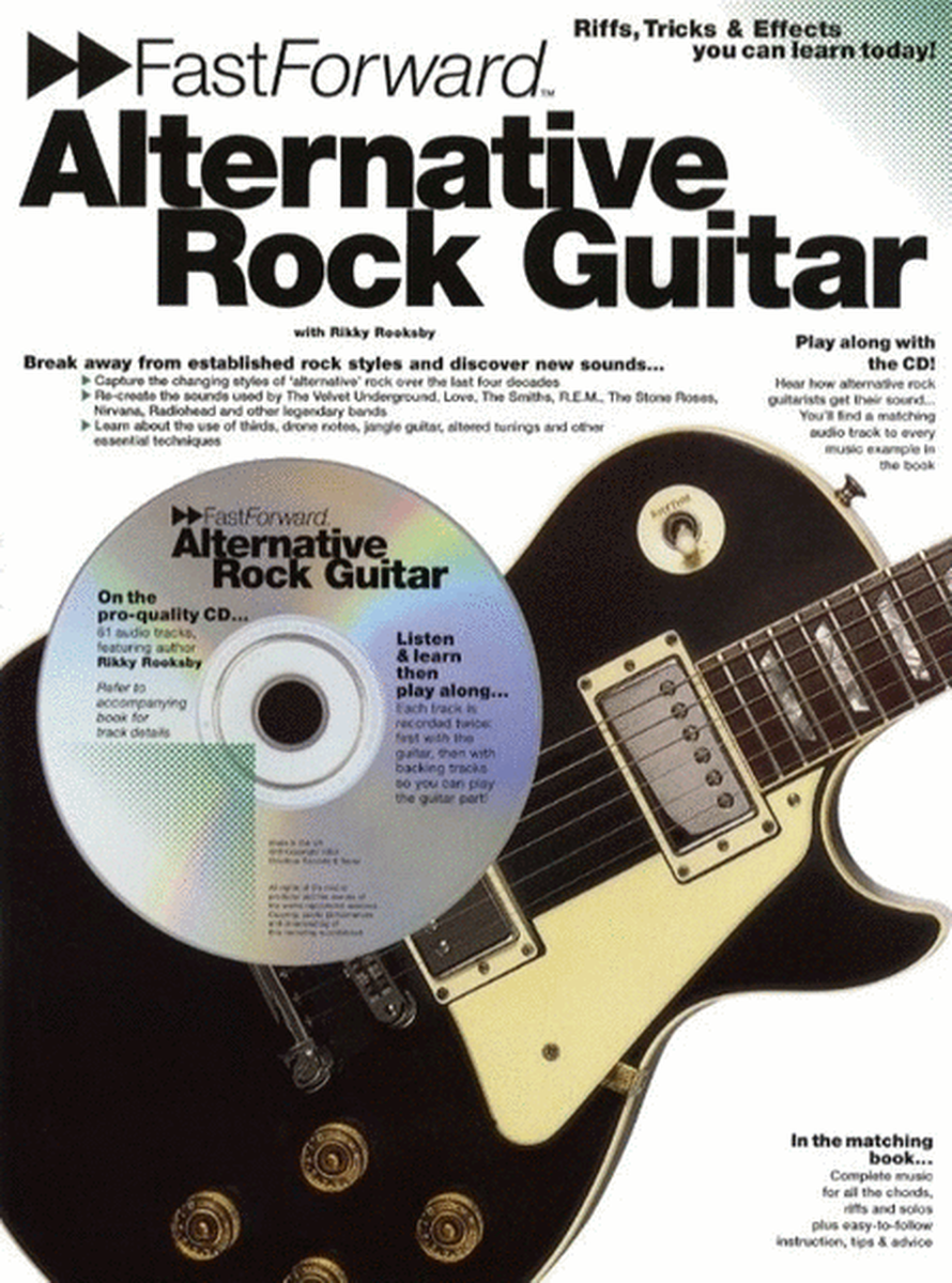 Fast Forward Alternative Rock Guitar Book/CD