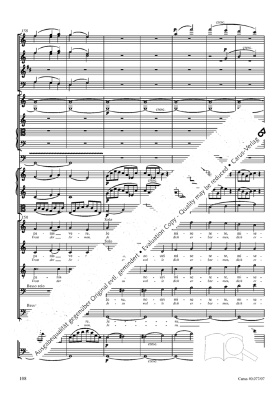 Lauda Sion 4-Part scores gallery preview page 121