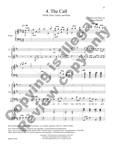 Light of Peace (Full/Choral Score)