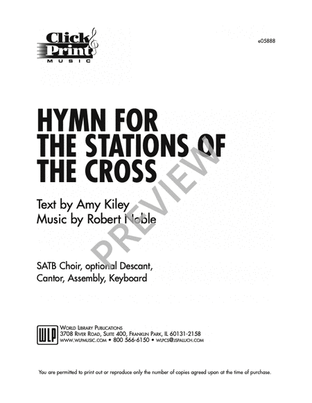 Hymn for the Stations of the Cross image number null