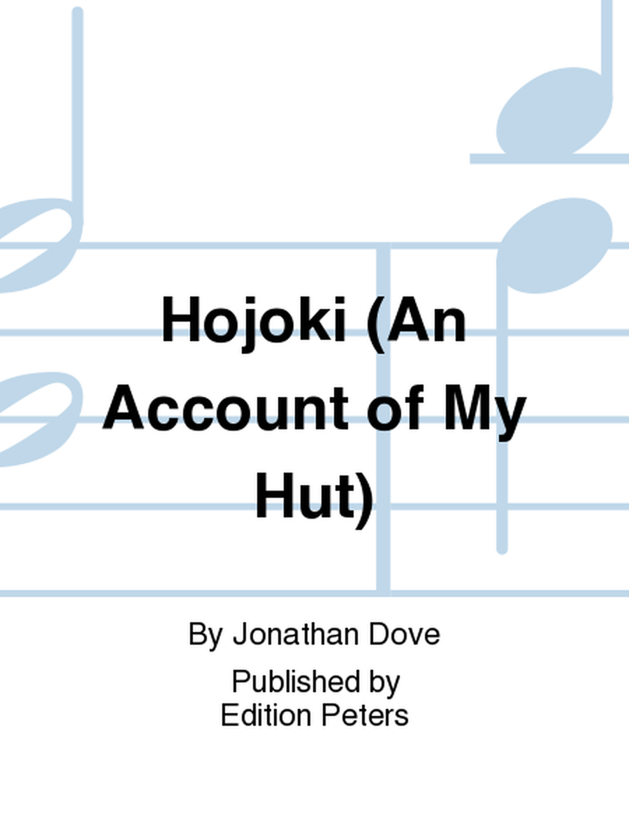 Hojoki (An Account of My Hut)