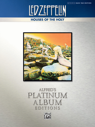 Book cover for Led Zeppelin -- Houses of the Holy Platinum Bass Guitar