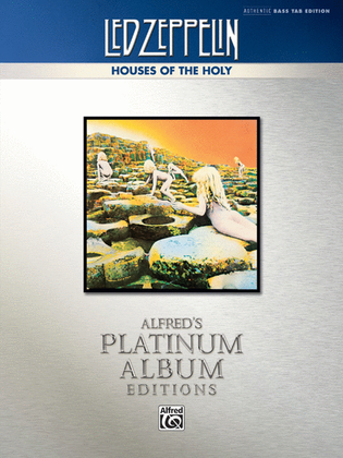 Led Zeppelin -- Houses of the Holy Platinum Bass Guitar