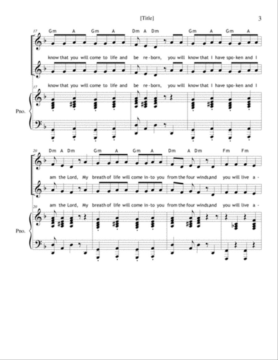 Listen! Listen! 2-Part scores gallery preview page 3