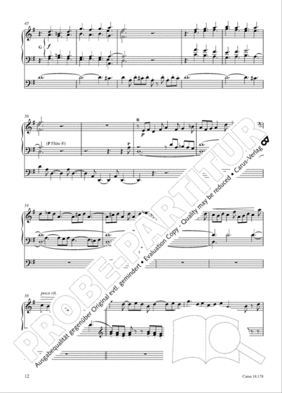 Symphonie No. II pour Orgue Organ scores gallery preview page 27
