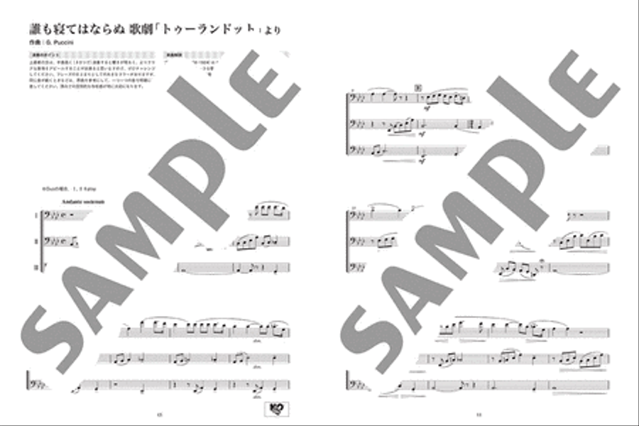 Ensemble de Classic - Classical Melodies for Euphonium/Tuba Ensemble Brass Trio scores gallery preview page 2