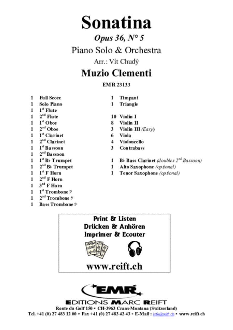 Sonatina Orchestra scores gallery preview page 2
