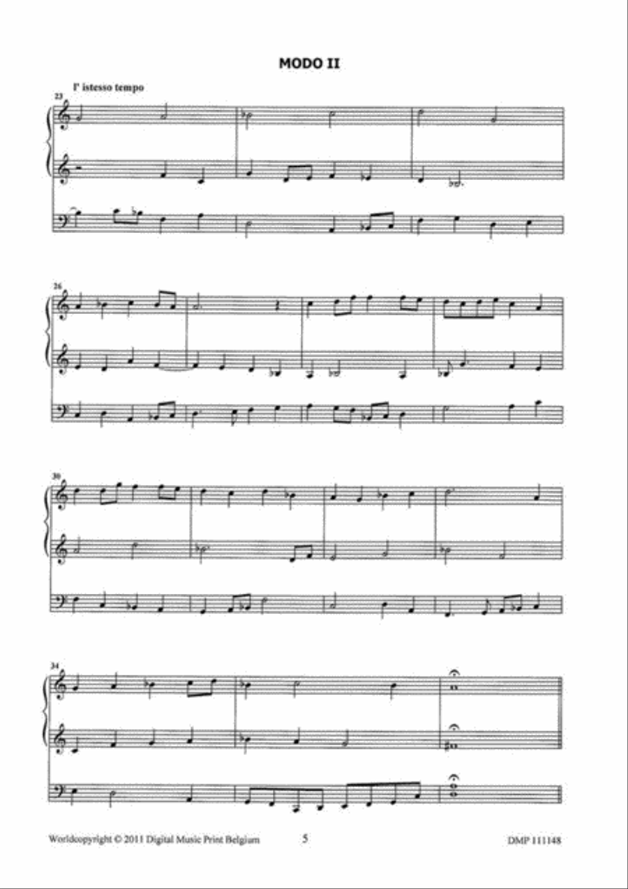 9 Hymns Organ scores gallery preview page 4
