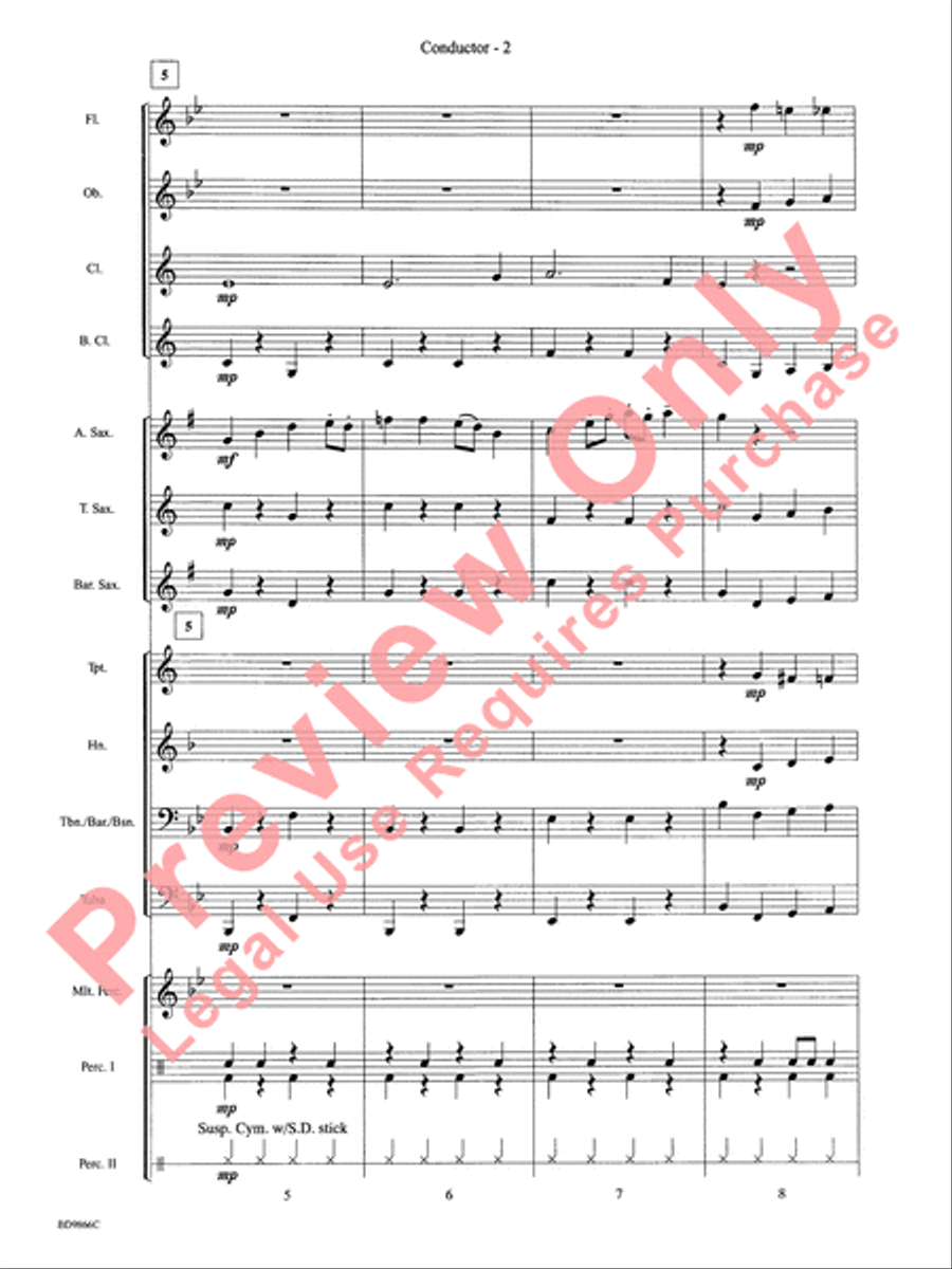 Sax to the Max Concert Band scores gallery preview page 5