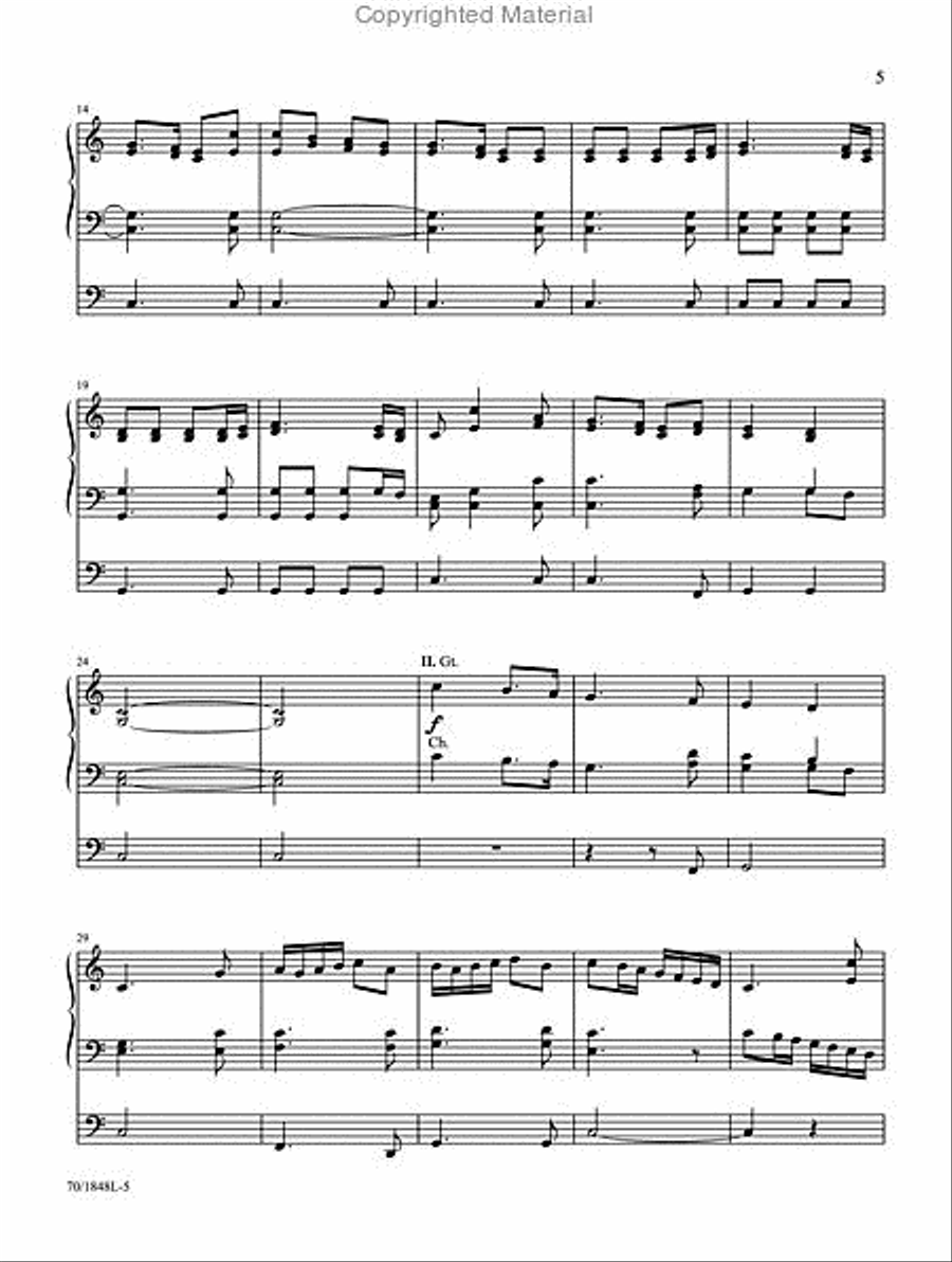 The Joy of Christmas Organ Solo scores gallery preview page 3