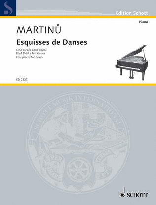 Book cover for Esquisses de Danses