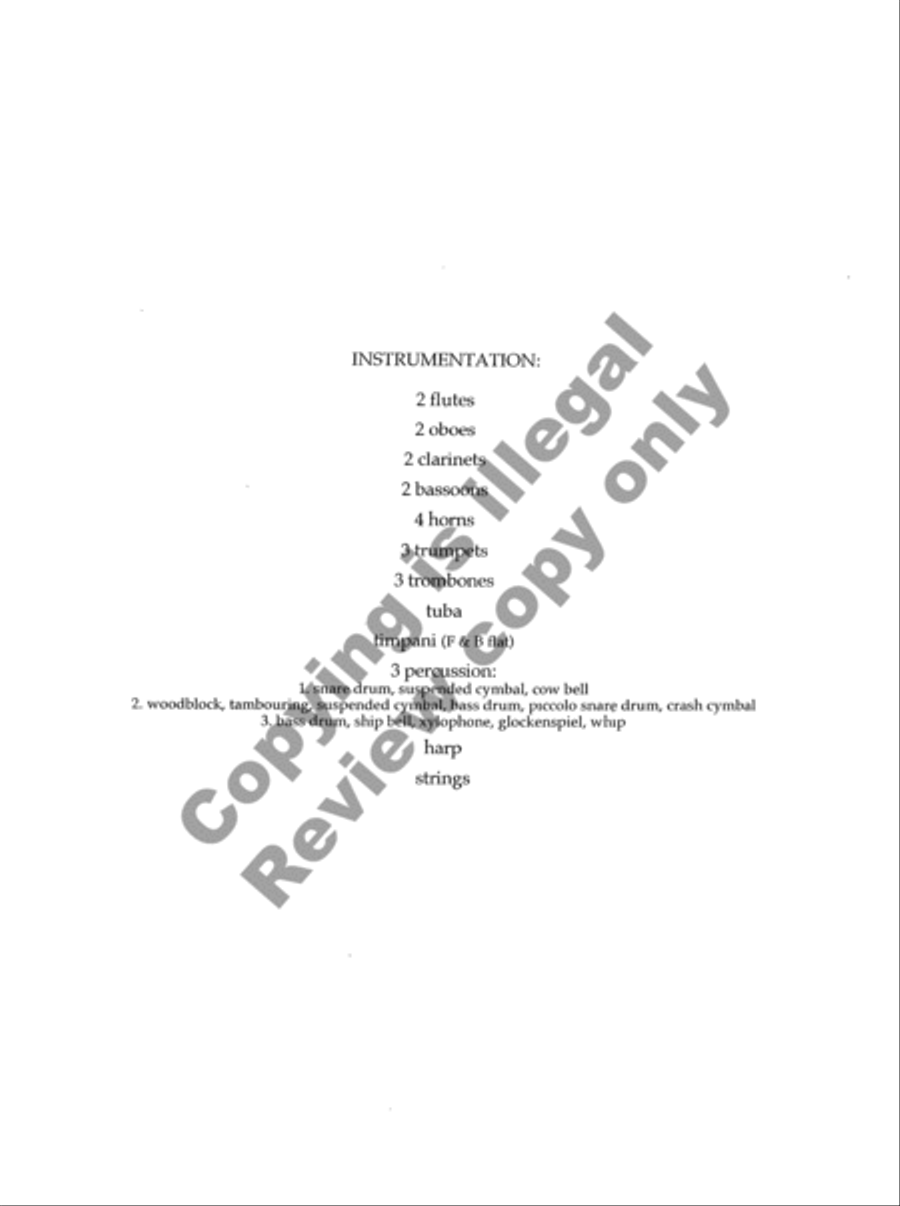 American Folk Song Suite (Orchestra Score) Choir scores gallery preview page 56