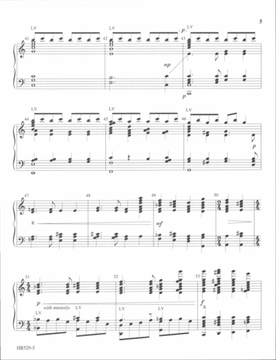 Eternal Father, Strong to Save (Krug) 5-Octaves scores gallery preview page 5