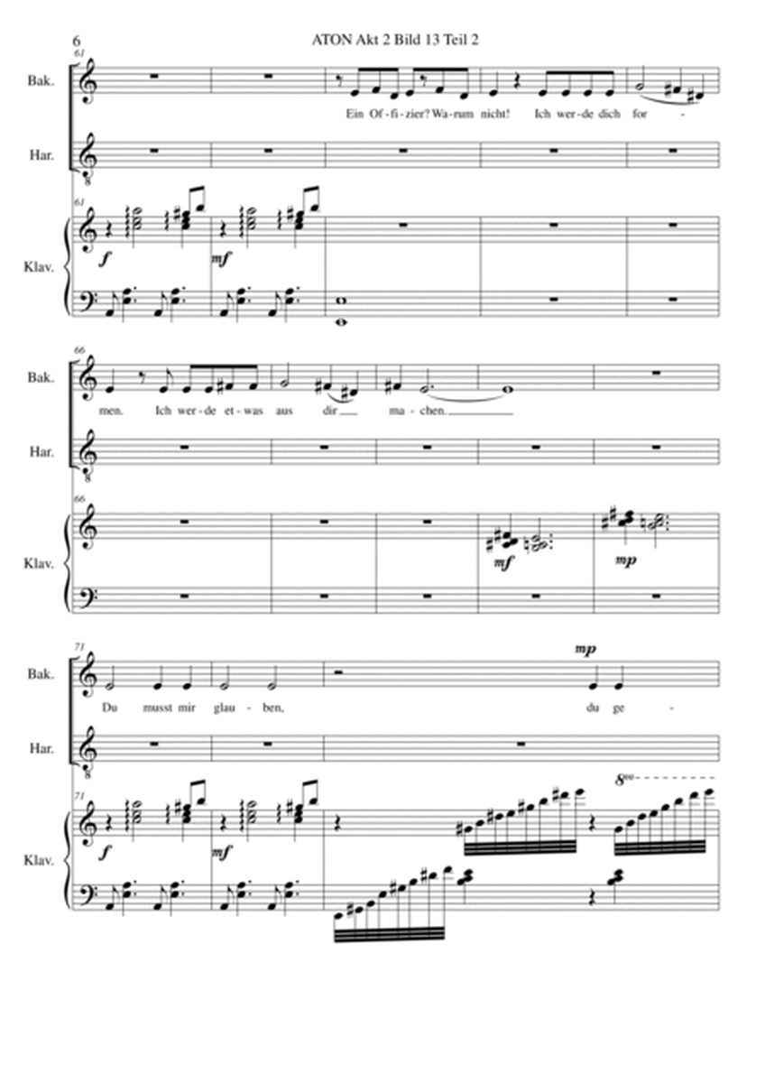 ATON part 19 The true destiny of Baketaton (piano, soprano and tenor) image number null