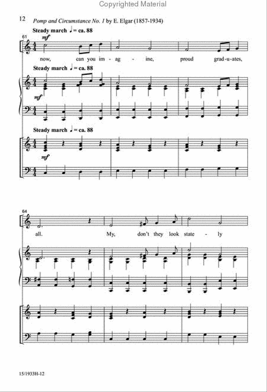 Classical Boomwhackers Unison Choir scores gallery preview page 12