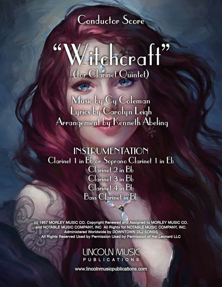 Witchcraft Woodwind Ensemble scores gallery preview page 1