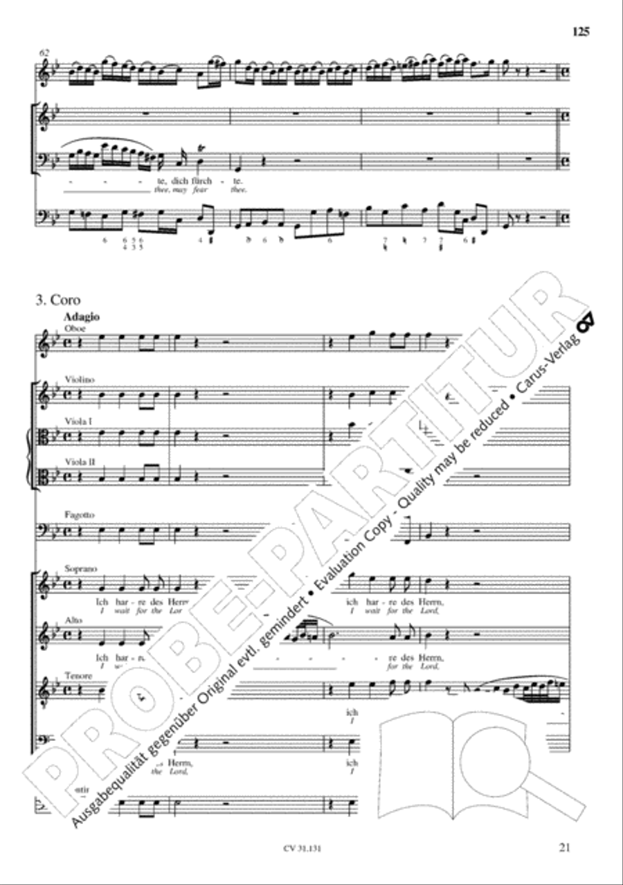 The Complete Sacred Vocal Works (Das geistliche Vokalwerk) Voice scores gallery preview page 126
