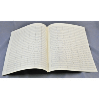 Music manuscript paper 24 staves with bar lines