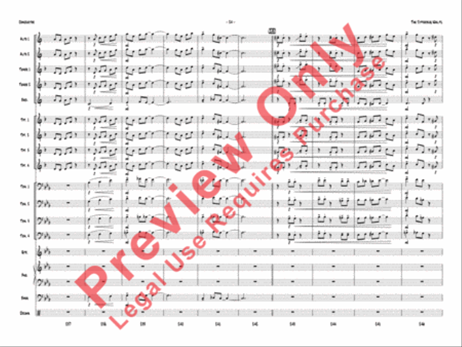 The Jitterbug Waltz Jazz Ensemble scores gallery preview page 27