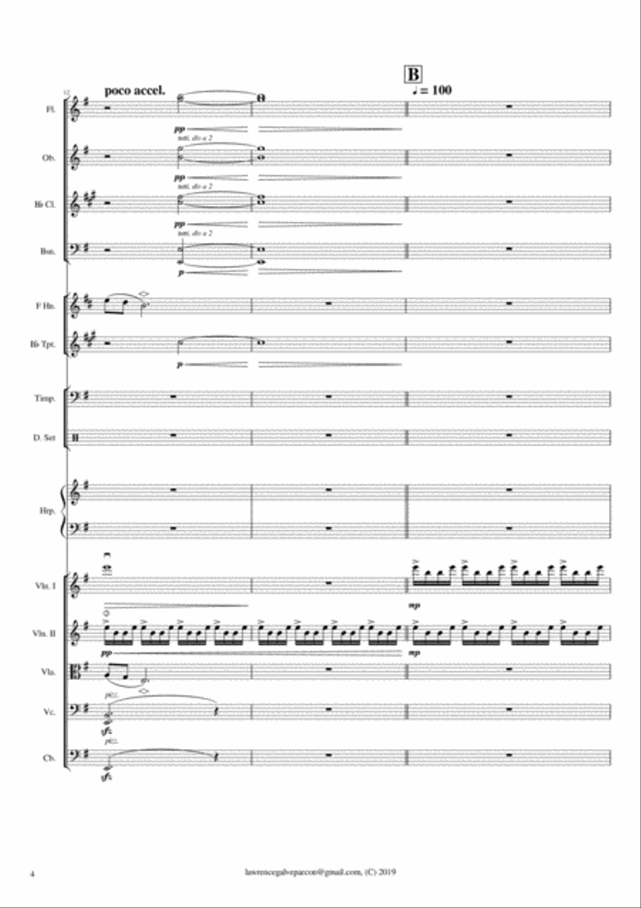 Layag (Sail) Chamber Orchestra scores gallery preview page 4