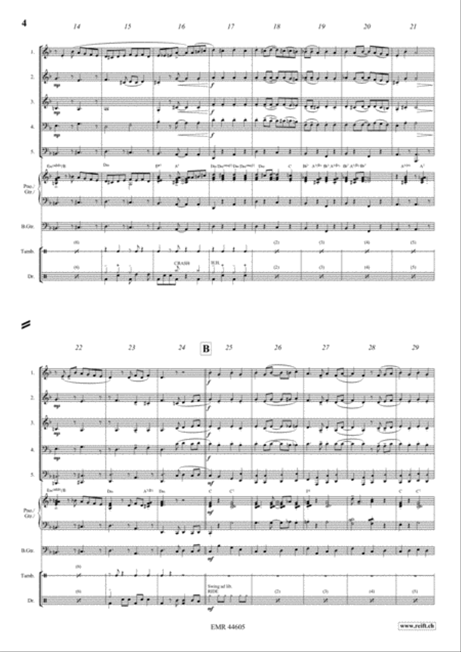 That's A Plenty Woodwind Quintet scores gallery preview page 4