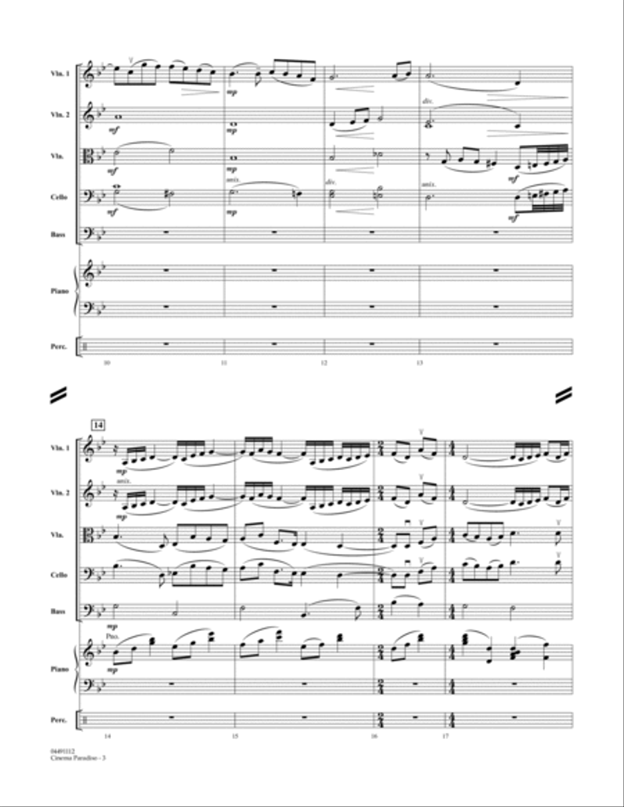 Cinema Paradiso - Full Score