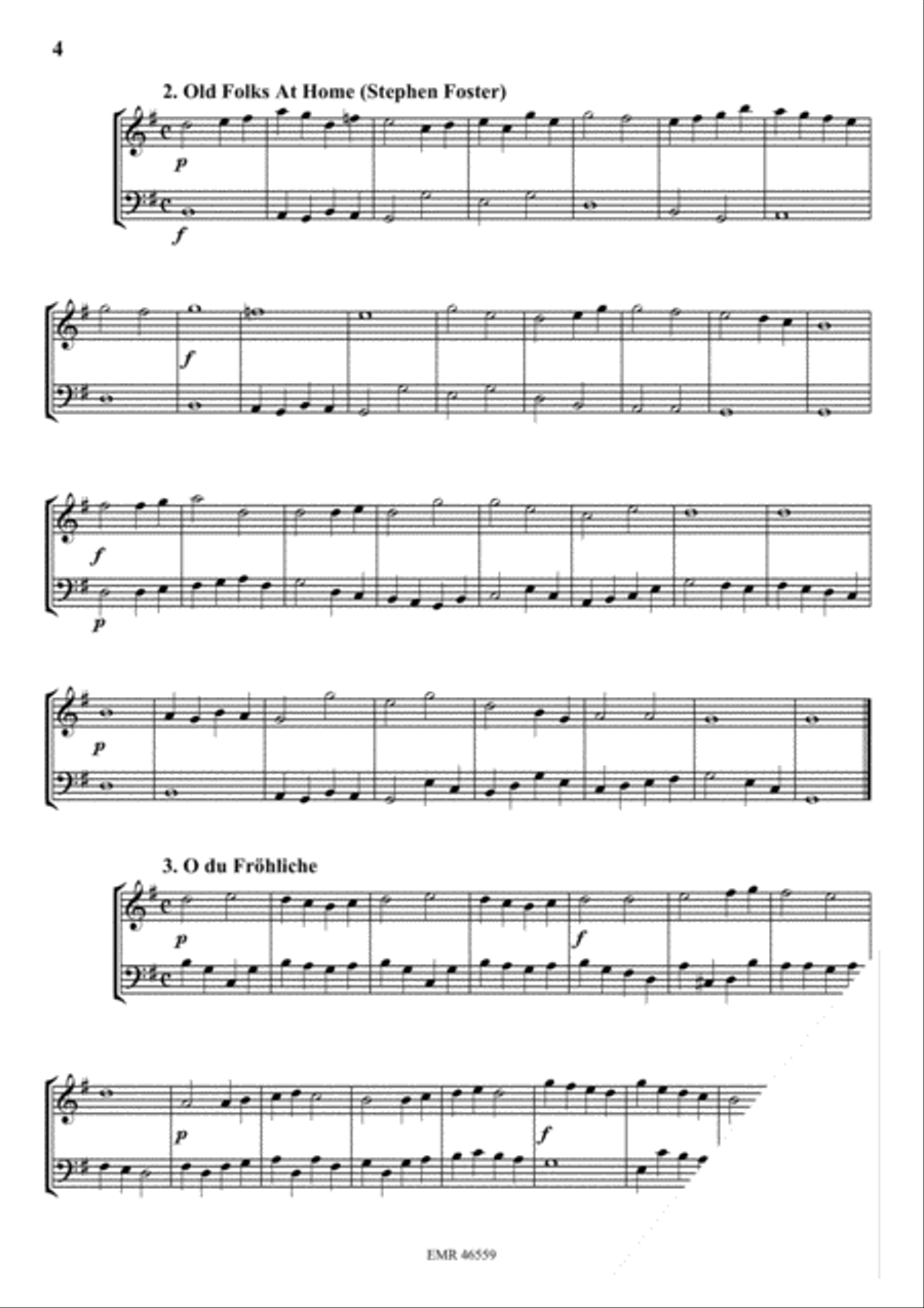 Duet Album Vol. 1 Cello scores gallery preview page 4
