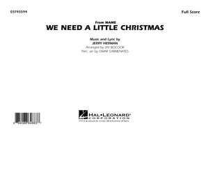 We Need A Little Christmas - Full Score