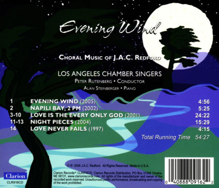 Evening Wind: Choral Music Of