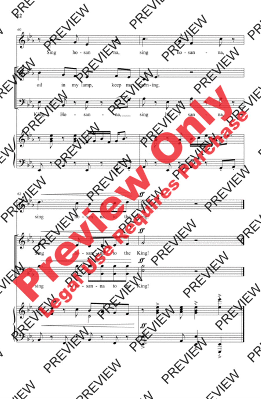 Give Me Oil in My Lamp Give Me Oil in My Lamp 4-Part scores gallery preview page 12