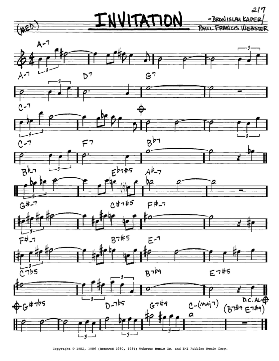 Invitation Piano scores gallery preview page 1